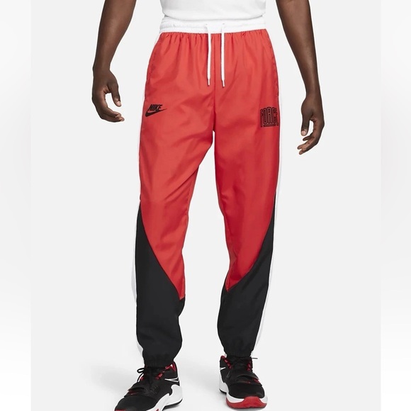 Nike Starting 5 Men's Size XLRed White Black Basketball Pants FB6966-657